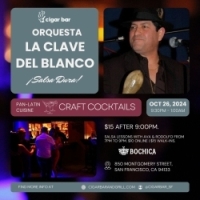 Salsa Night with Live Band: La Clave Del Blanco - Saturday, October 26, 2024